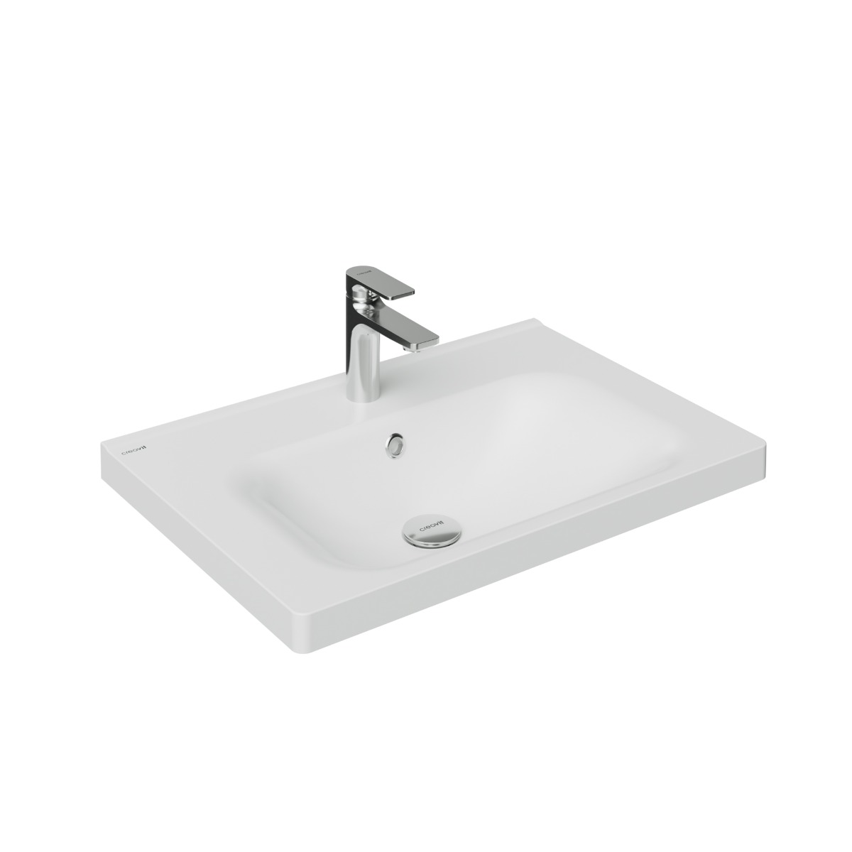 SaniGoods Rangi wastafel 65cm wit