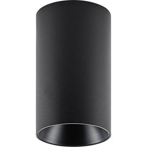 Deko-Light Downlight CAN, schwarz, IP20, &Oslash; 6 cm, Metall, GU10