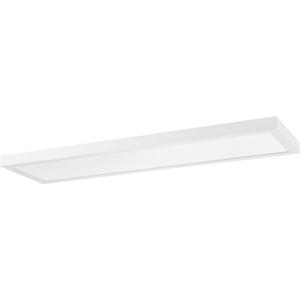 Deko-Light LED-Panel PRO OFFICE SANO, 123 x 33 cm, DALI wei&szlig; Metall CCT