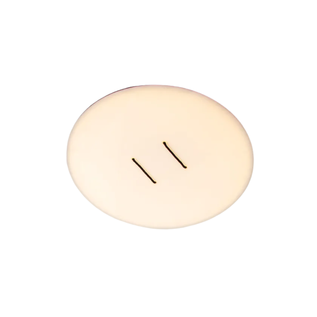 A-N-D  Button 60 Plafond/ Wandlamp
