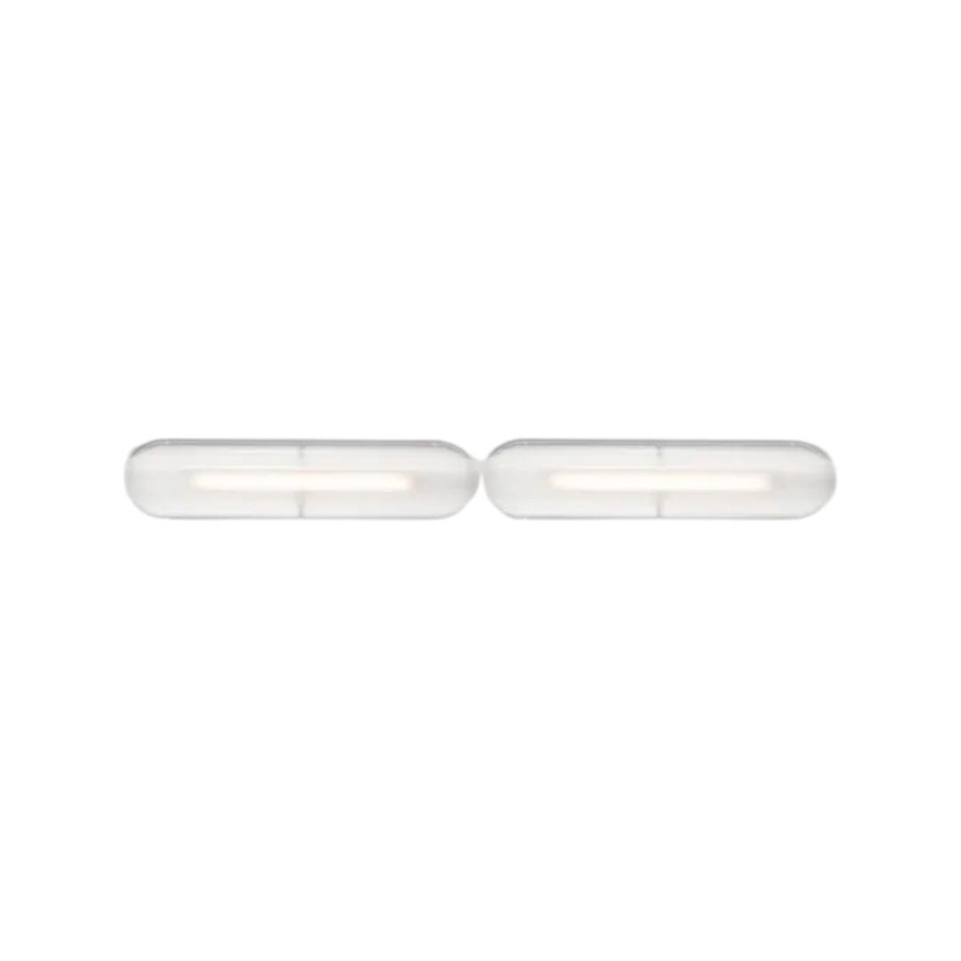 A-N-D  Vale Acrylic 2 units End to End Horizontaal Wandlamp/Plafondlamp