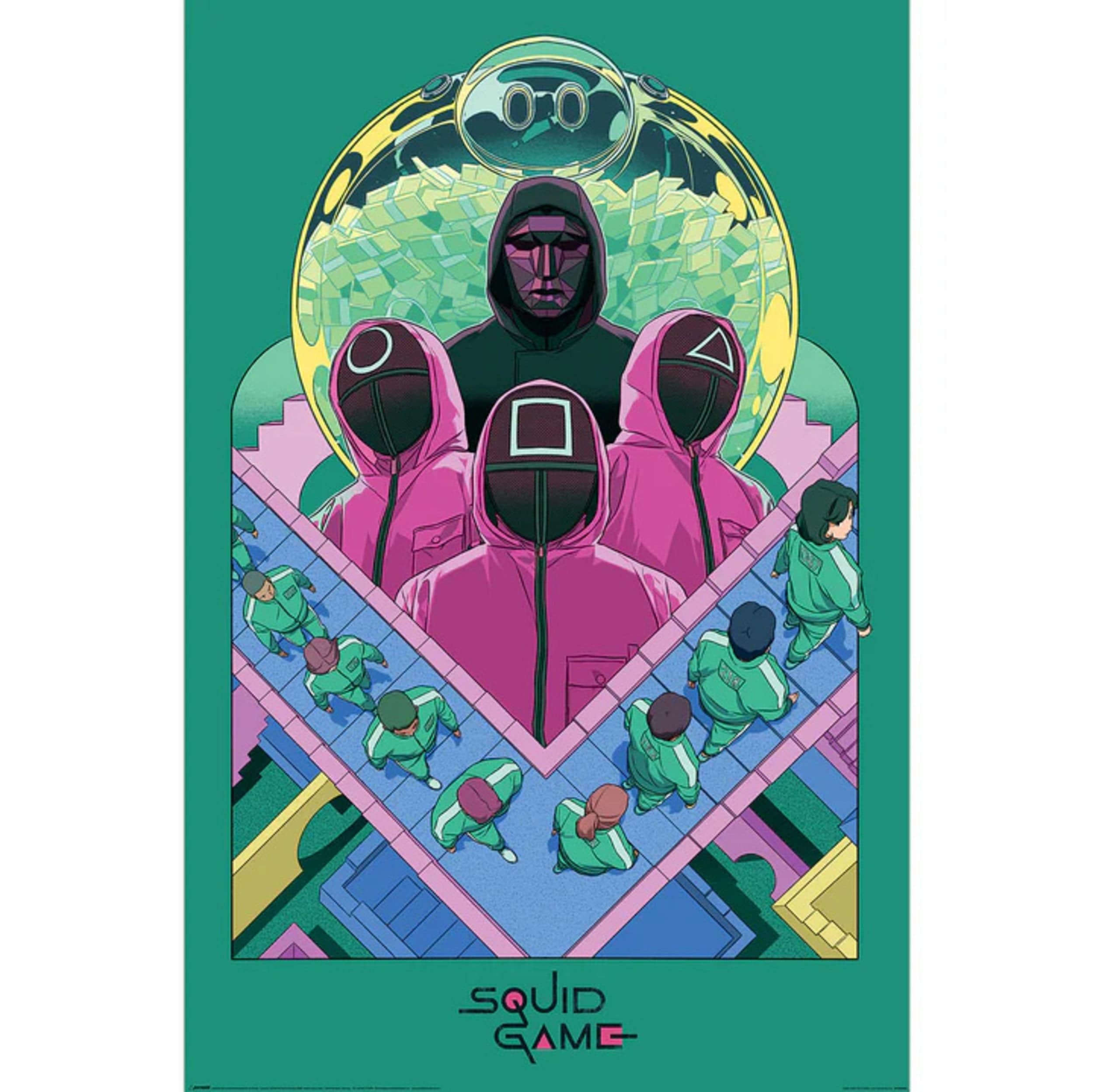 Pyramid Poster Squid Game 2 61x91,5cm