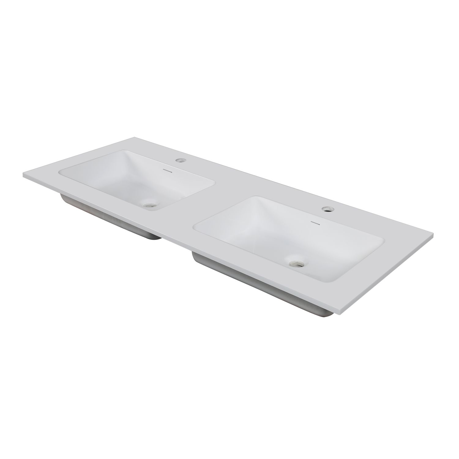 Aquazuro Wastafel Napoli 120cm Mat Wit