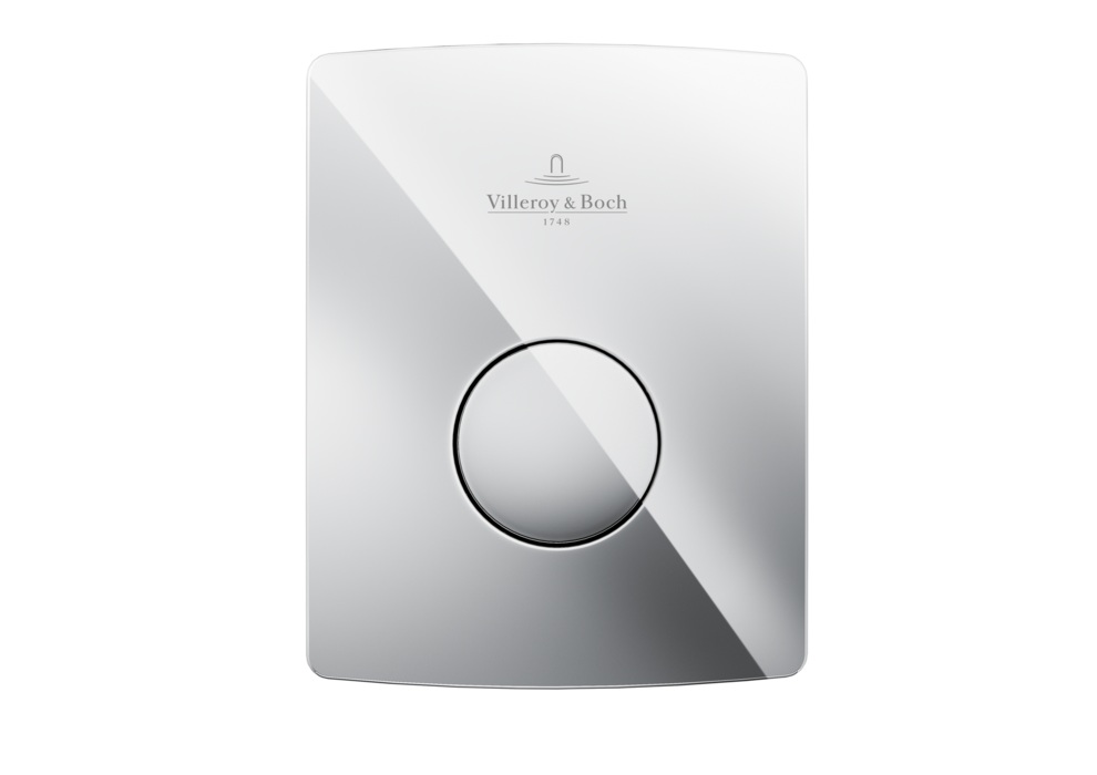 Villeroy & Boch ViConnect bedieningsplaat 100SU chroom