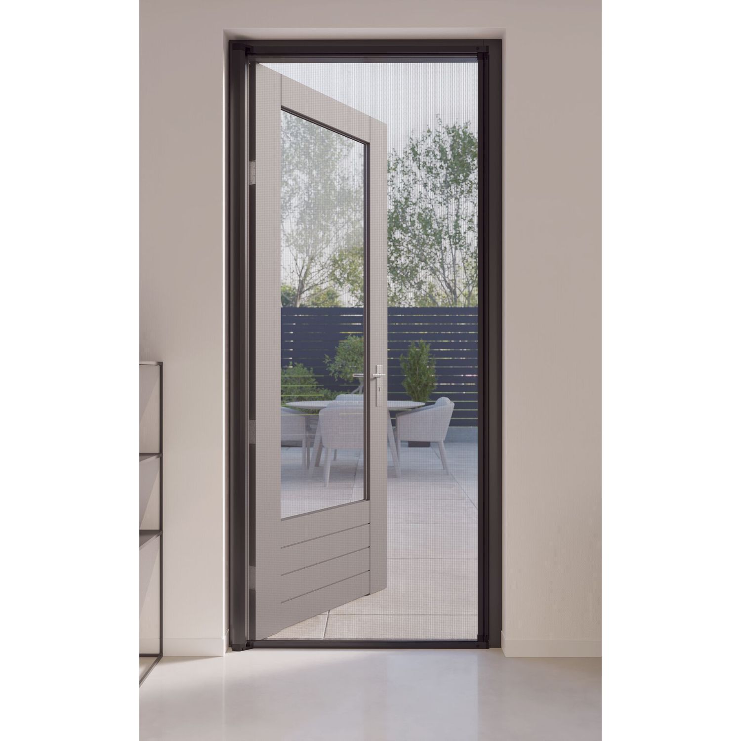CanDo Rolhor Deur Comfort Zwart 110x205cm