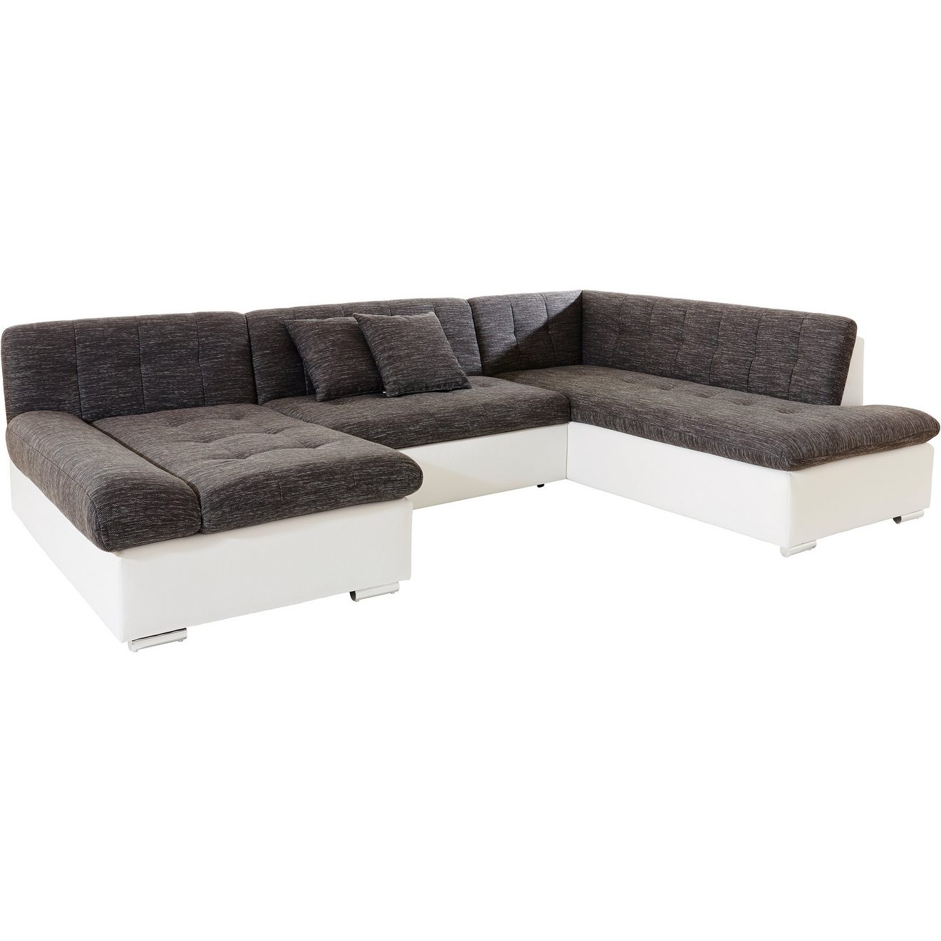 TRENDMANUFAKTUR Zithoek Reggae modern en comfortabel, actuele materiaalcombinatie, U-vorm