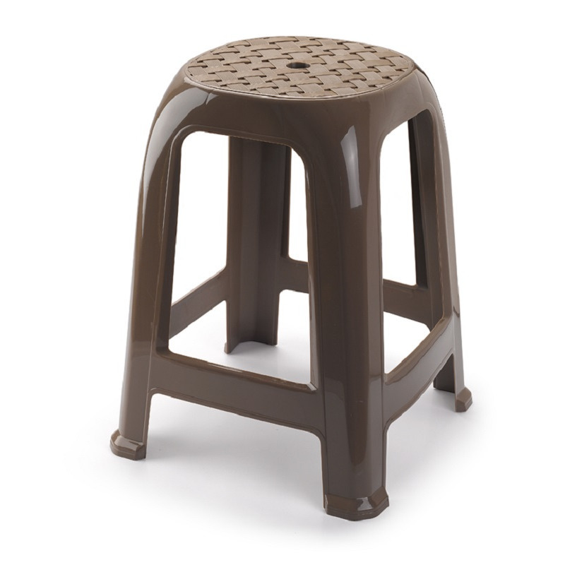 PlasticForte Zit krukjes - taupe - kunststof - x x cm - extra zitplaatsen -