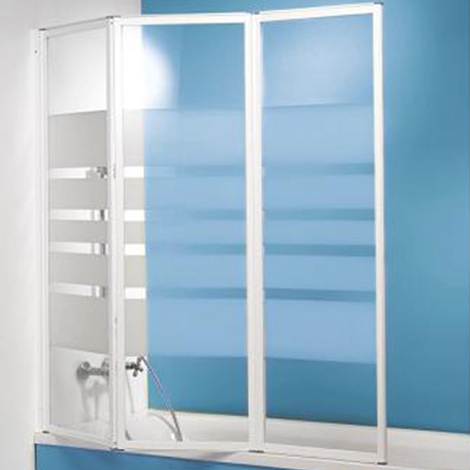 Praxis Badwand G11 3 Luiken 134x140cm