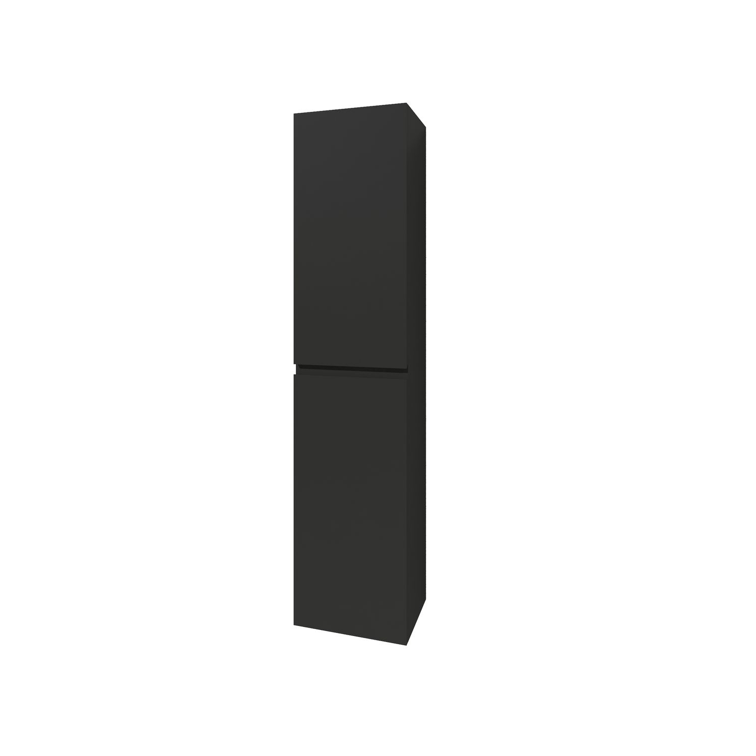 Aquazuro Kolomkast Napoli 176cm Zwart Mat