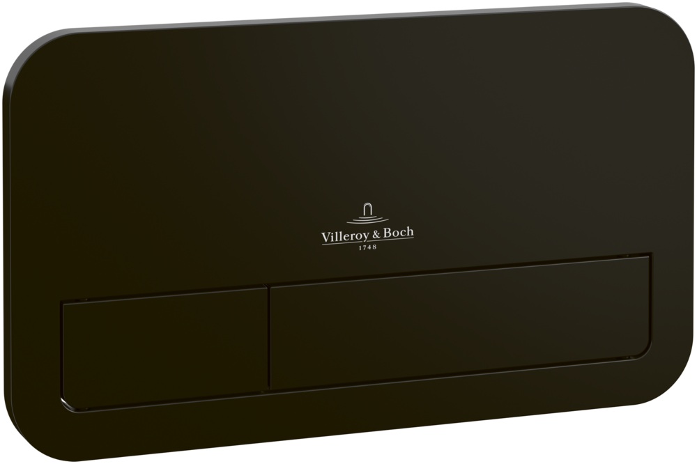Villeroy & Boch ViConnect bedieningsplaat 200S zwart mat