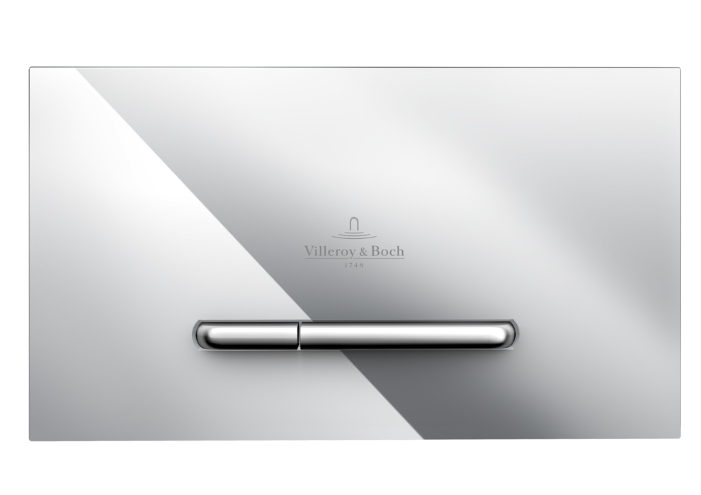 Villeroy & Boch ViConnect bedieningsplaat 300S chroom