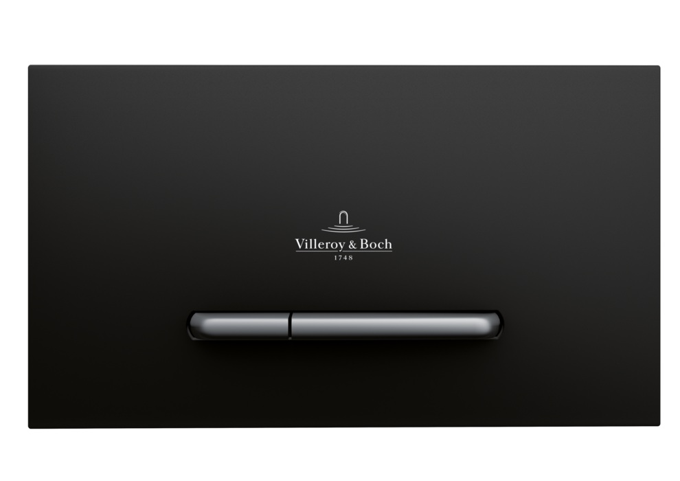 Villeroy & Boch ViConnect bedieningsplaat 300S zwart mat