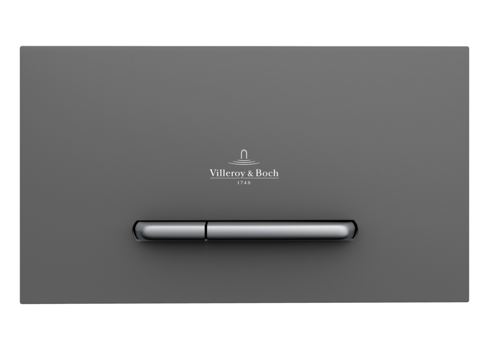 Villeroy & Boch ViConnect bedieningsplaat 300S antraciet mat