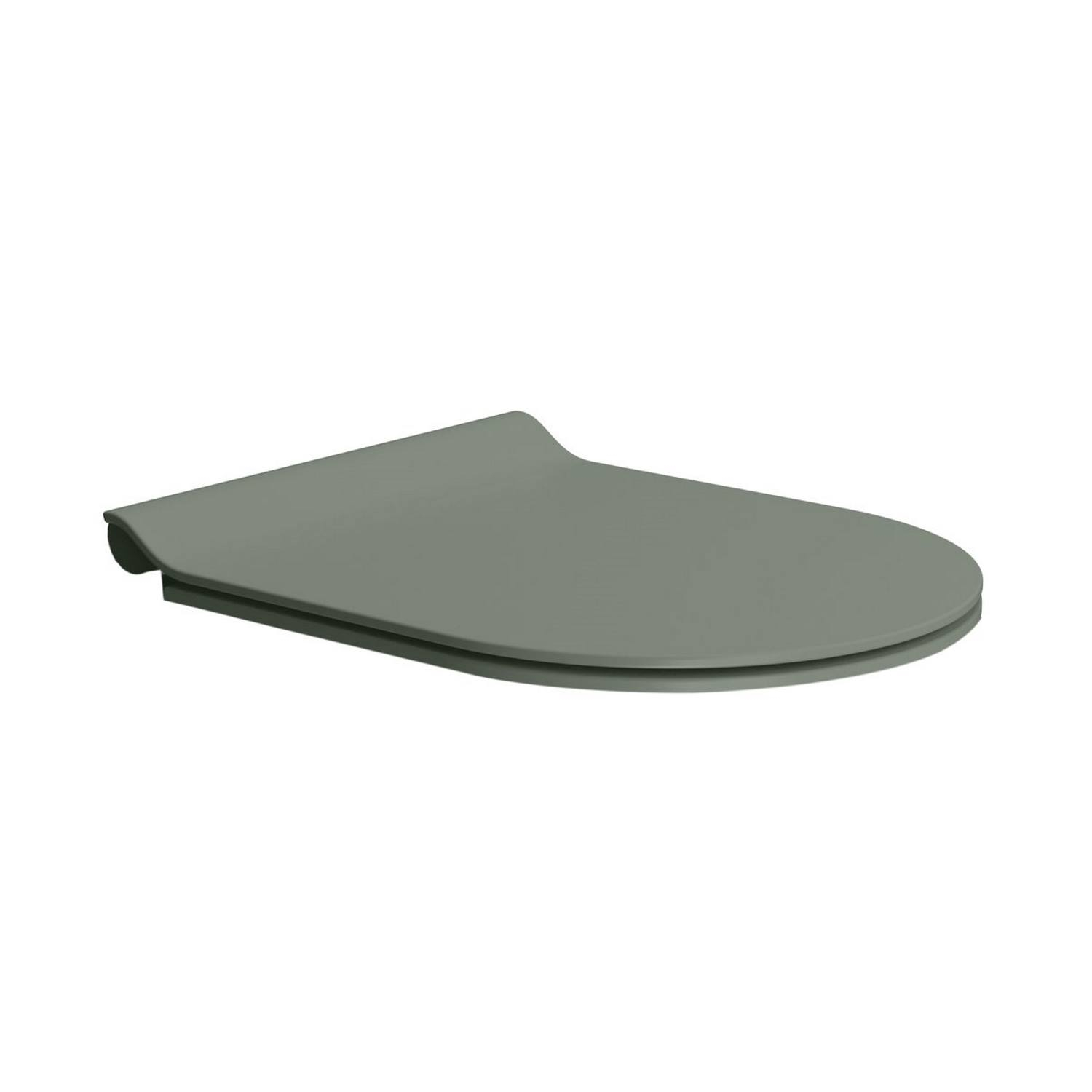 Sapho Toiletzitting  GSI Softclose en QuickRelease Duroplast Mat Legergroen