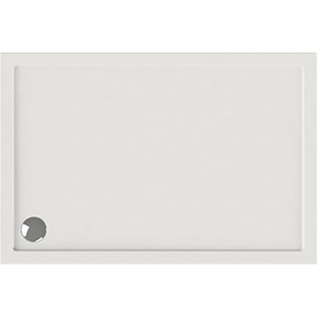 Wisa Maia Douchebak 130x80x5cm afvoer 90mm rechthoek Acryl Wit 5070405701