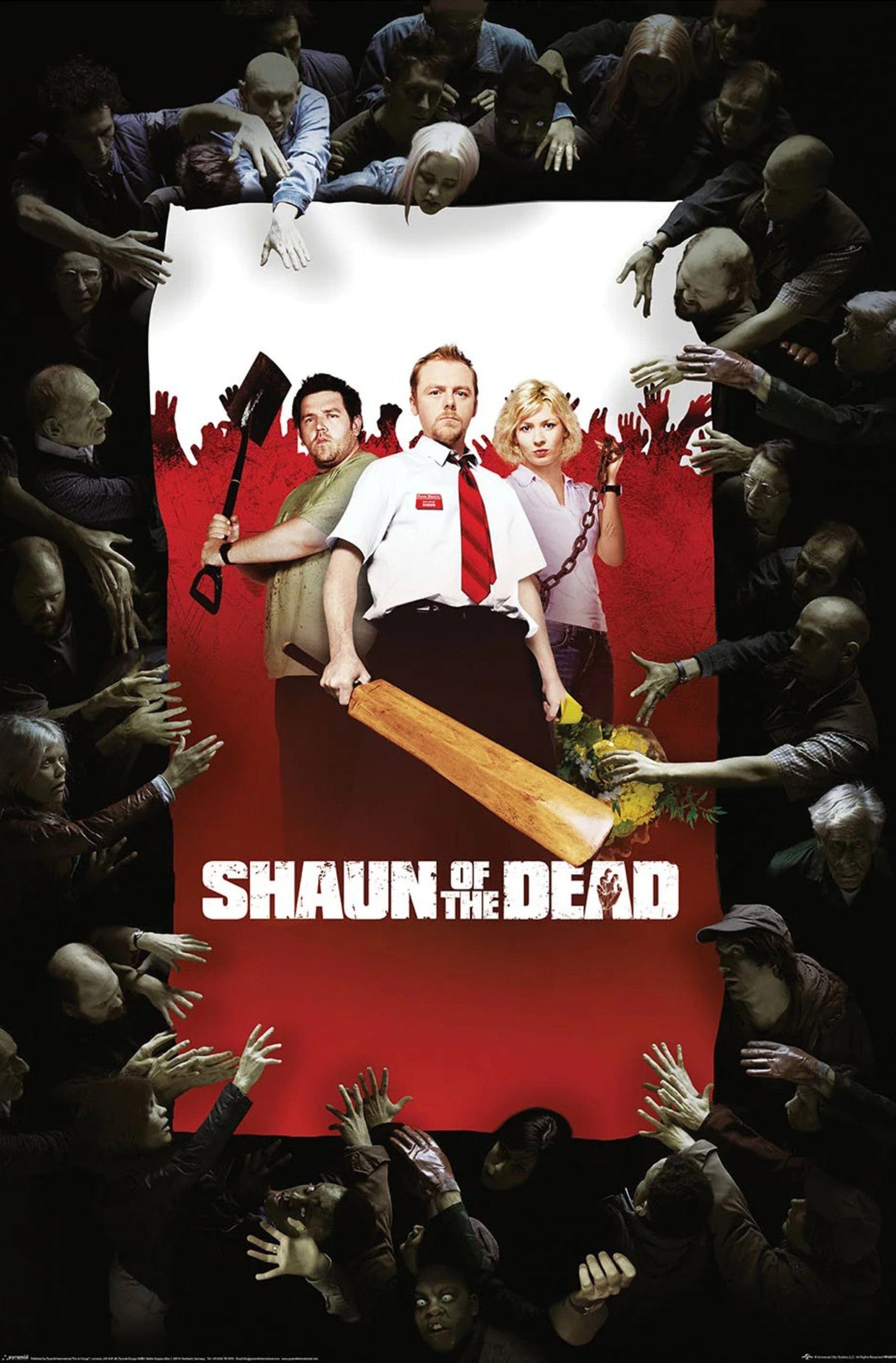 Pyramid Poster Shaun of the Dead Key Art 61x91,5cm