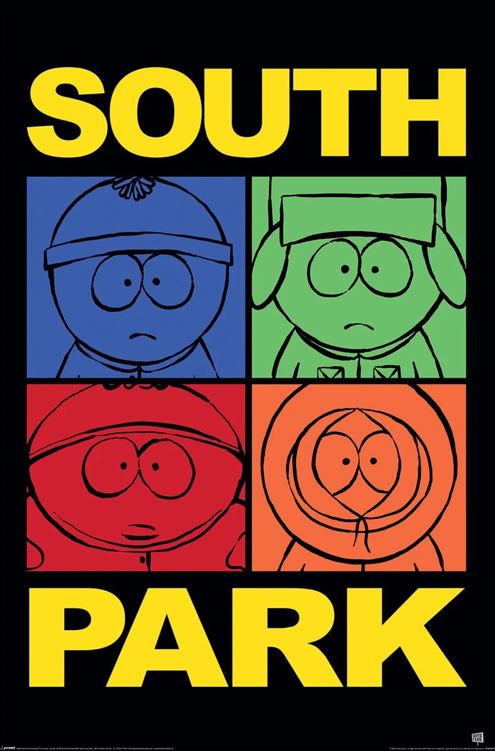 Pyramid Poster South Park Block Colour 61x91,5cm