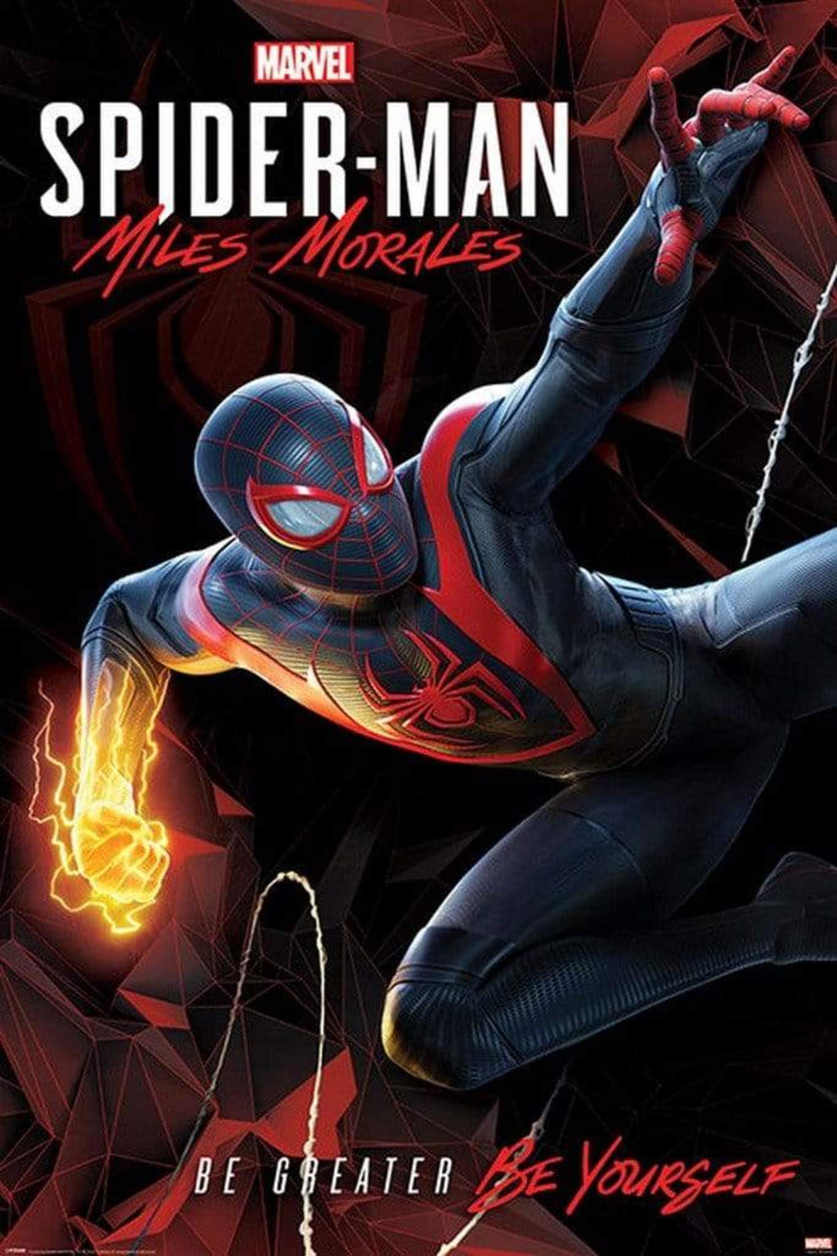 Pyramid Poster Spider-Man Miles Morales Cybernetic Swing 61x91,5cm