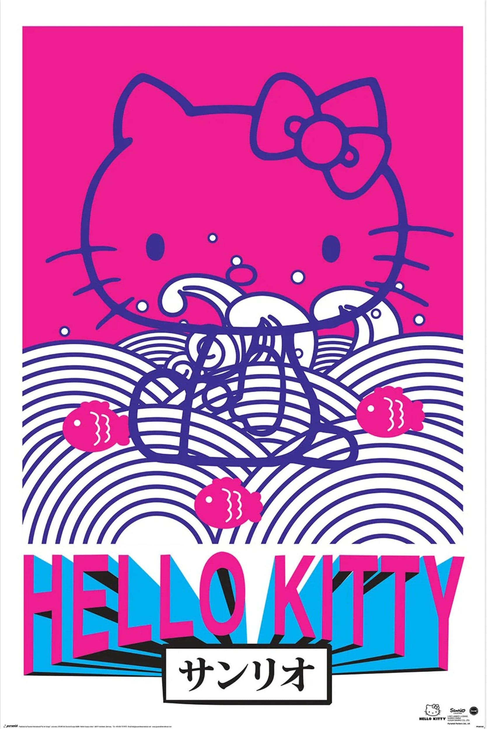 Pyramid Poster Hello Kitty Tokyo Rebel 61x91,5cm