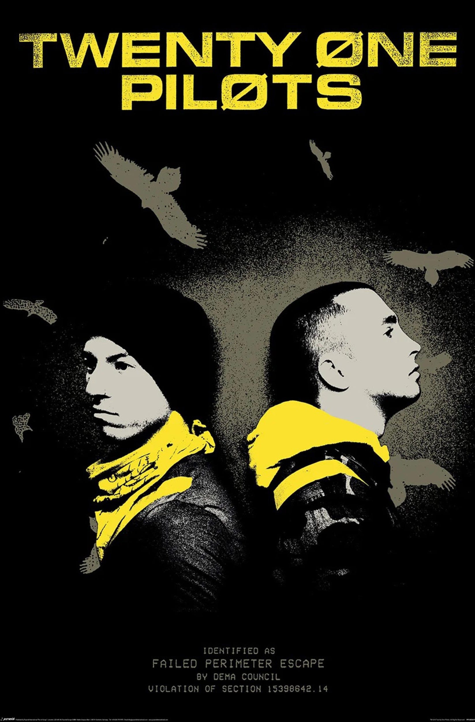 Pyramid Poster 21 Pilots Trench Vultures 61x91,5cm
