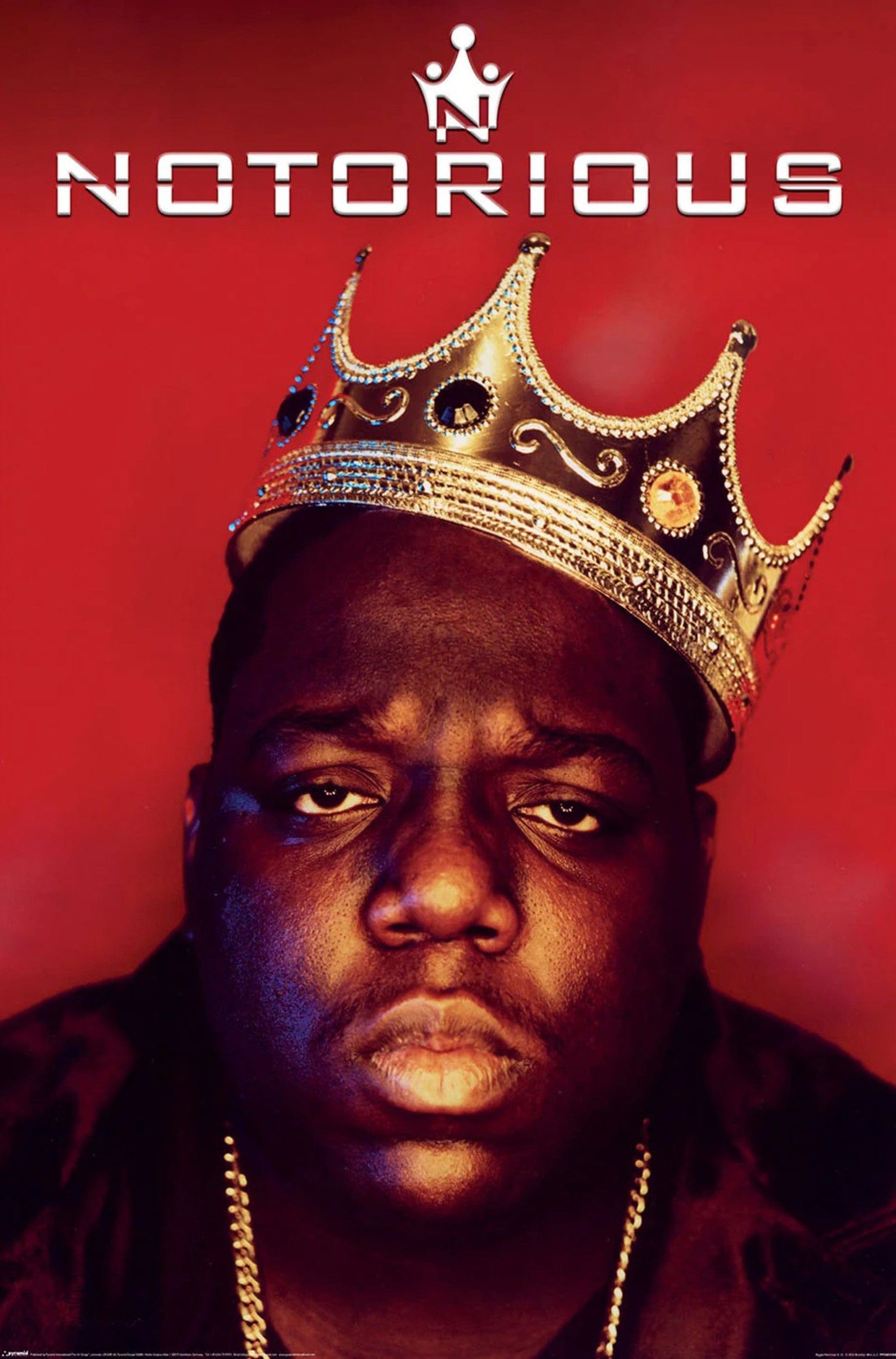 Pyramid Poster Biggie Notorious Crown 61x91,5cm
