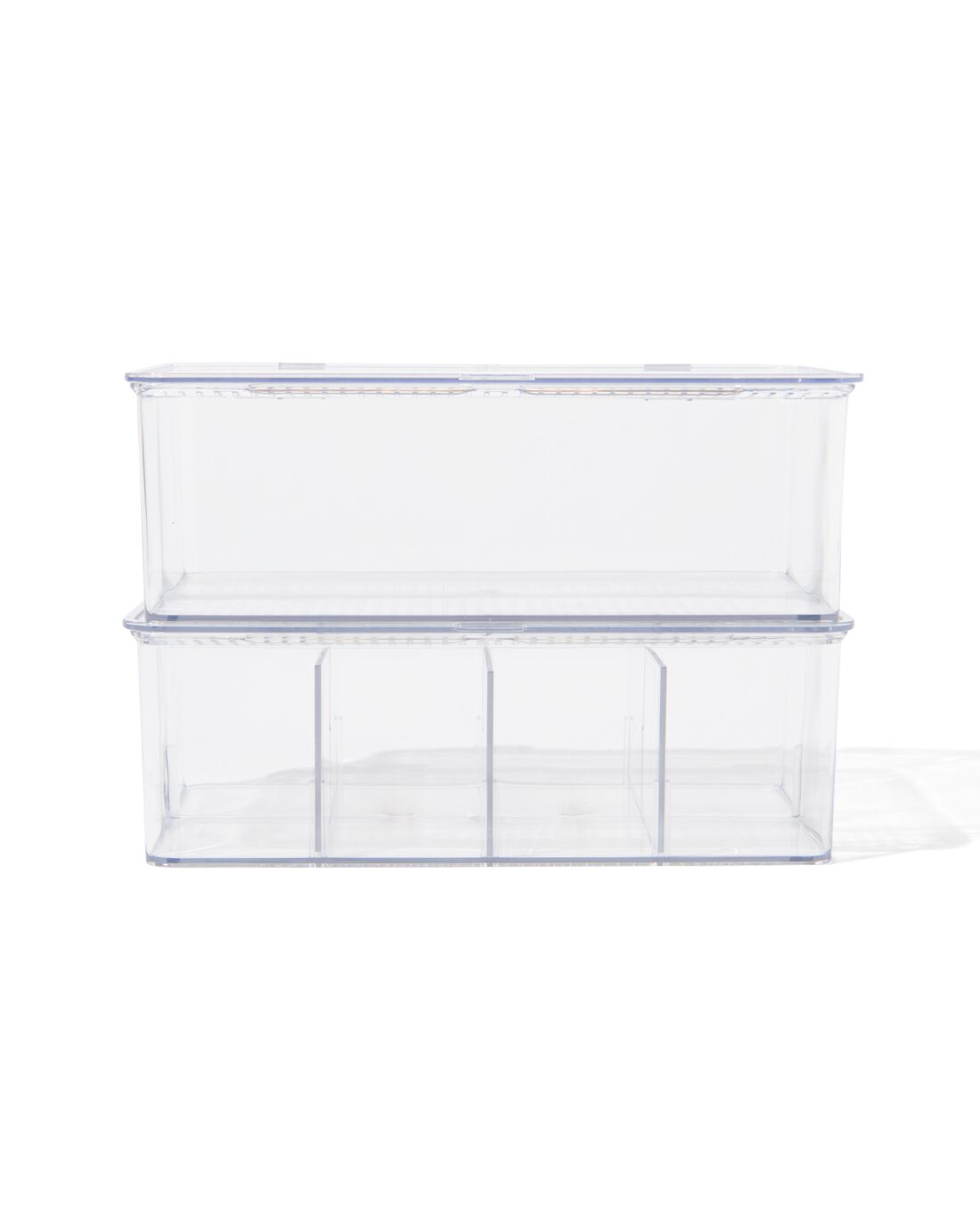 HEMA Opbergdozen Met Deksel En Divider - 2 Stuks