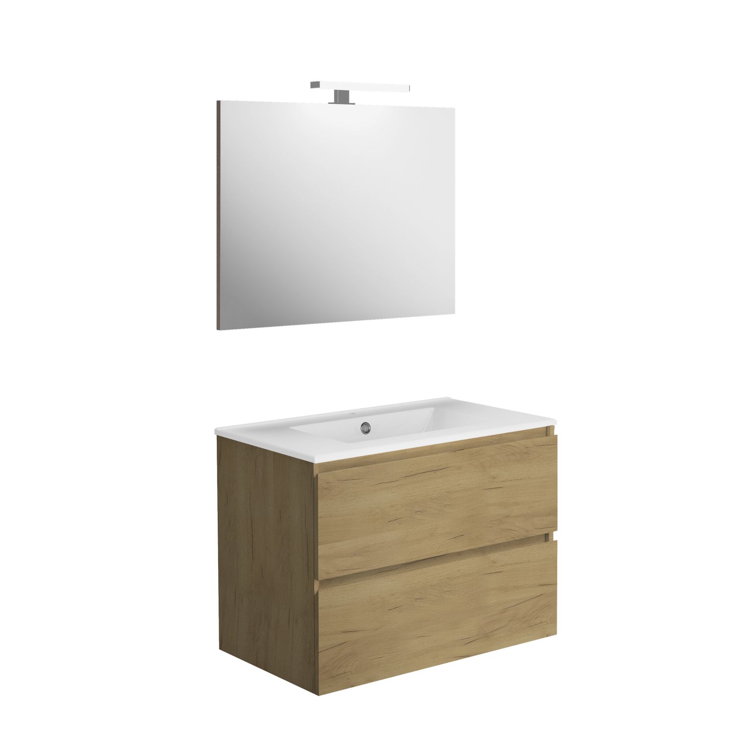 Allibert Badmeubelset Max 80cm Met 2 Lades