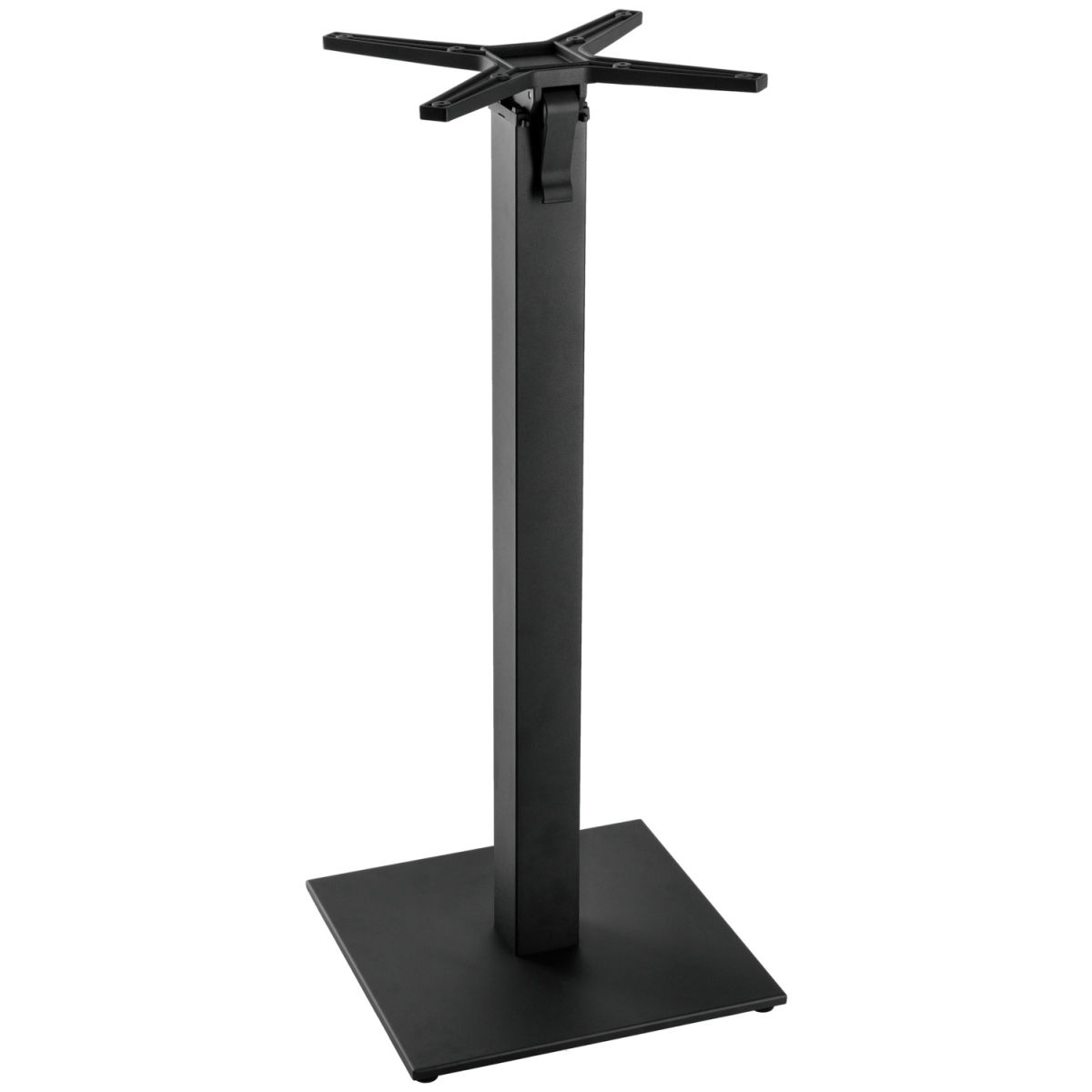 Vega Staande tafelzuil 108 cm Jaro inklapbaar; 45x45x108 cm (BxLxH); zwart