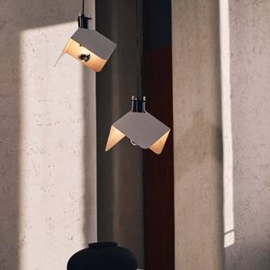 Stilnovo H&auml;ngelampe Triedo, wei&szlig;, L&auml;nge 29 cm, Metall