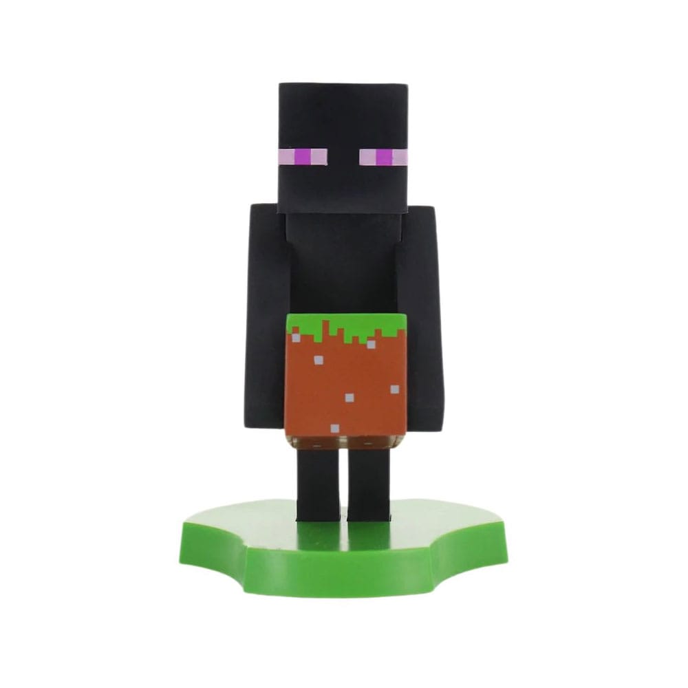 Exquisite Gaming Minecraft Enderman Holdems Cable Guys Mini Device Holder and Phone Stand 12cm