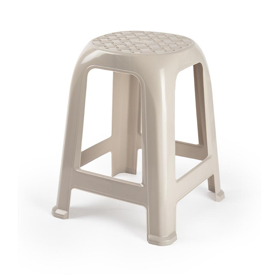 PlasticForte Zit krukjes - beige - kunststof - x x cm - extra zitplaatsen - binnen/buiten -