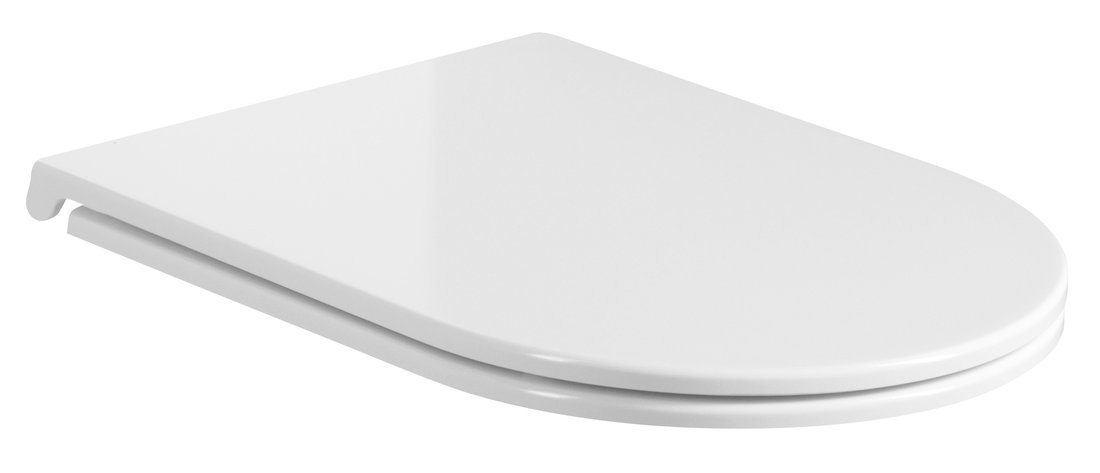 Sapho Avis softclose toiletzitting met quick release wit glans
