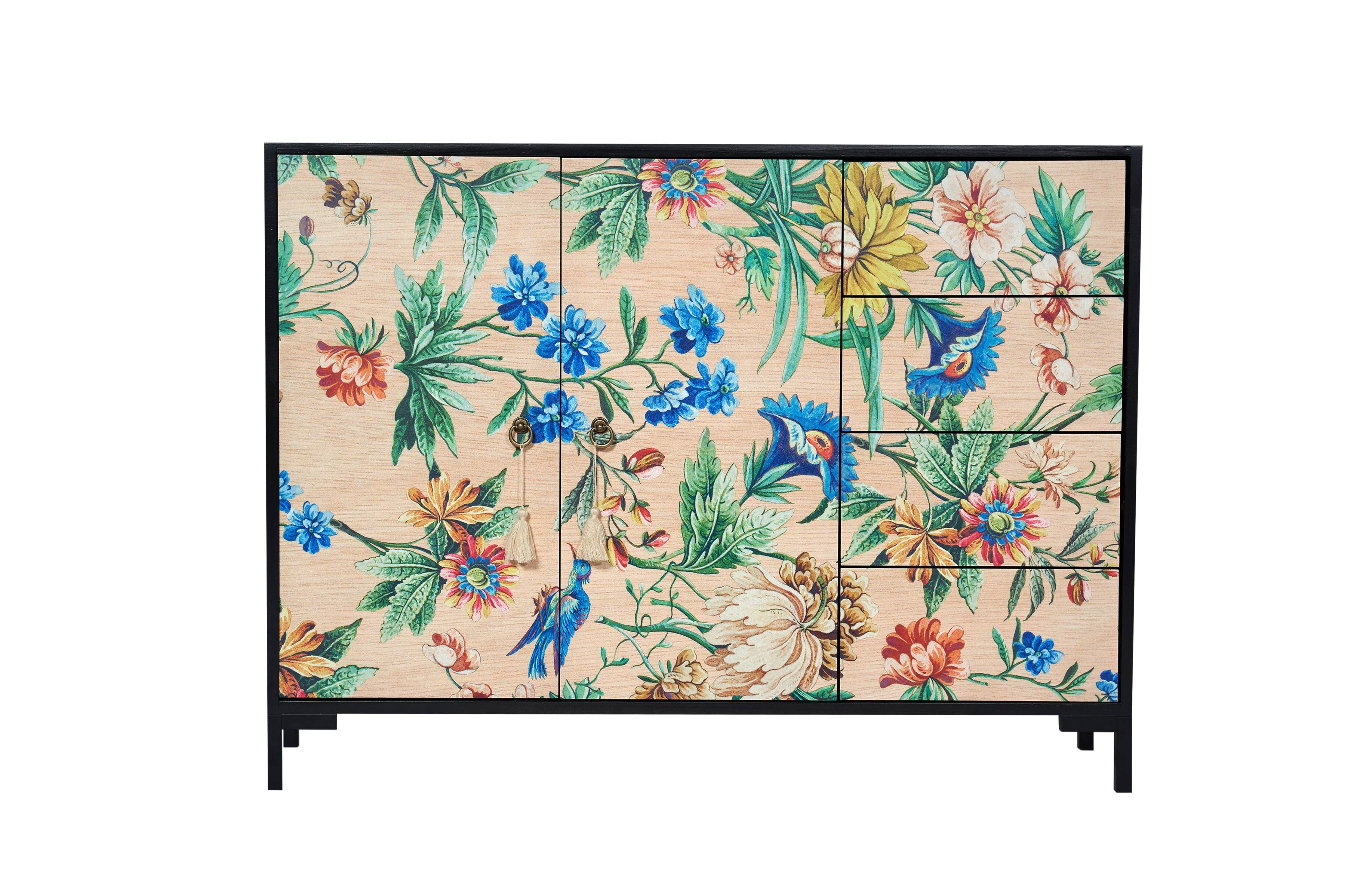 Really Nice Things Dressoir Matteo Beige Flowers | 