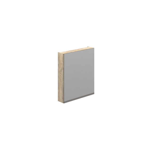 Thebalux Type D 60x70cm Rechthoek spiegelkast rechtsdraaiende deur zonder verlichting MDF/spaanderplaat Sequoia 5TY60034SQ