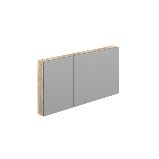 Thebalux Type D 140x70cm Rechthoek spiegelkast zonder verlichting MDF/spaanderplaat Brandy 5TY140009BY
