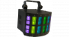 N-Gear DB-42 â 3-in-1 LED Discolamp â Derby, Laser & Stroboscoop â Geluidsgevoelig â Compacte Feestverlichting