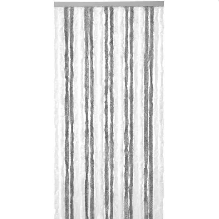 Wicotex Kattenstaart 90x220cm grijs wit