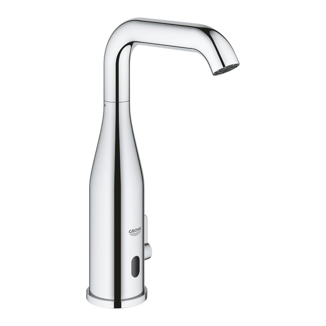 Grohe Essence Wastafelkraan Opbouw - uitloop 12.7cm - electronisch - Adapter - 230V - chroom 36444000