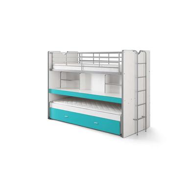 Vipack hoogslaper Bonny - turquoise - 221,5x101,5x161 cm