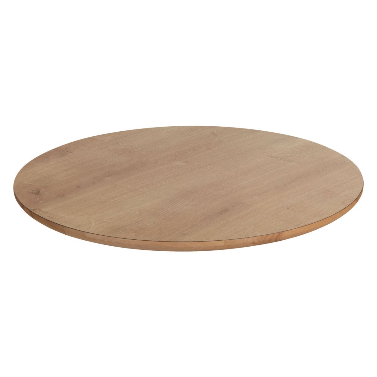 Vega Tafelblad Duneo rond; 60x2.5 cm (ØxH); eiken/naturel; rond