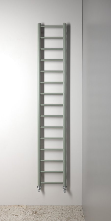 Sapho Dina handdoekradiator olijfgroen 30x174cm 335W