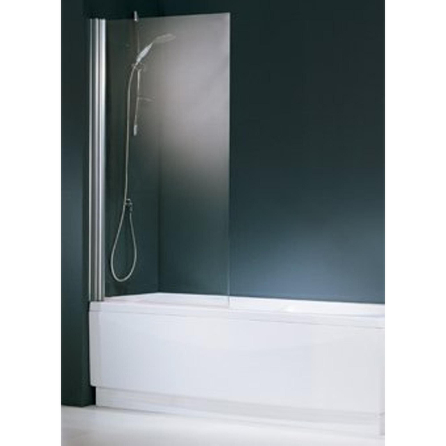 Novellini Aurora 1 badklapwand 1 delig 70x150cm chroom/aqua AURORAN1702K