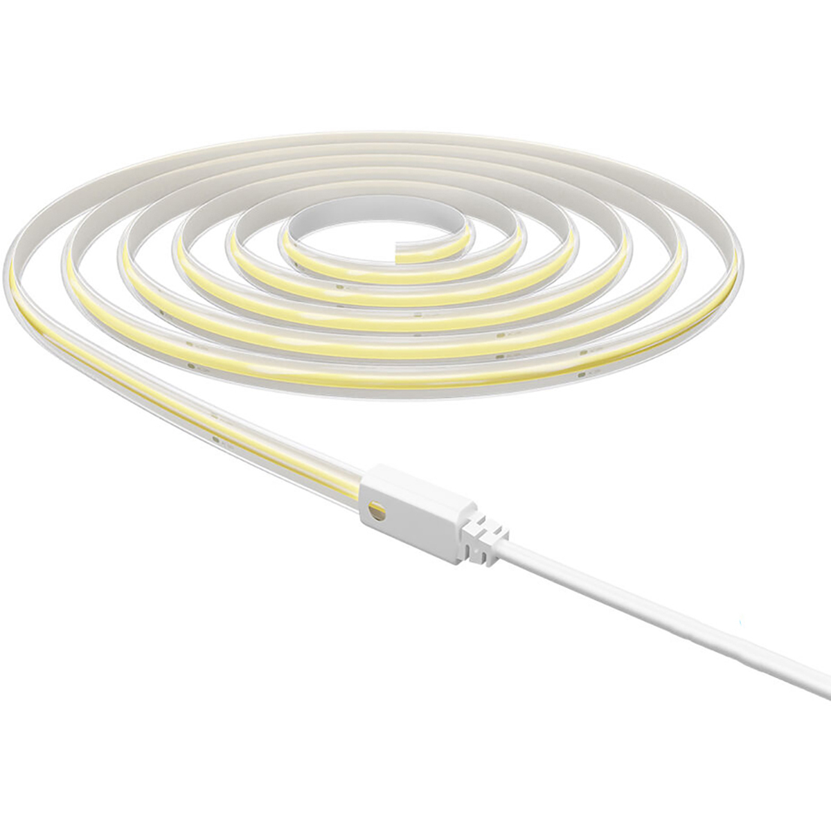 BES LED LED Strip COB - Brinton - 50 Meter - Warm Wit 3000K - Dimbaar - Waterdicht IP65 - 62500 Lumen - 17500 LEDs - Directe Aansluiting op Netstroom - Werkt zonder Driver - Inclusief Stekker