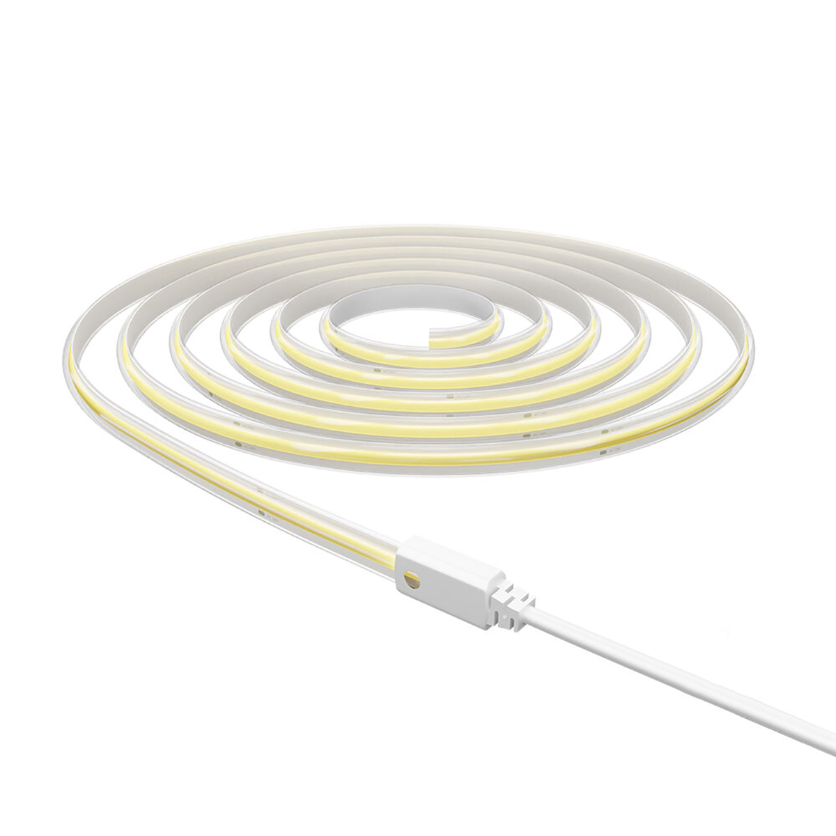 BES LED LED Strip COB - Brinton - 50 Meter - Helder/Koud Wit 6500K - Waterdicht IP54 - 62500 Lumen - 17500 LEDs - Directe Aansluiting op Netstroom - Werkt zonder Driver - Inclusief Stekker