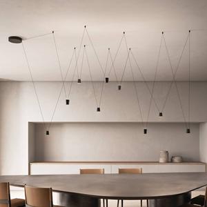 kdln LED-Designer-H&auml;ngelampe Sling, 2.700 K, 1-fl., schwarz