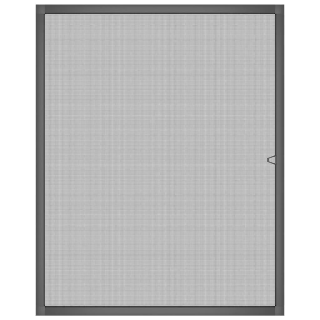 vidaXL Raamhor 80x100 cm antracietkleurig