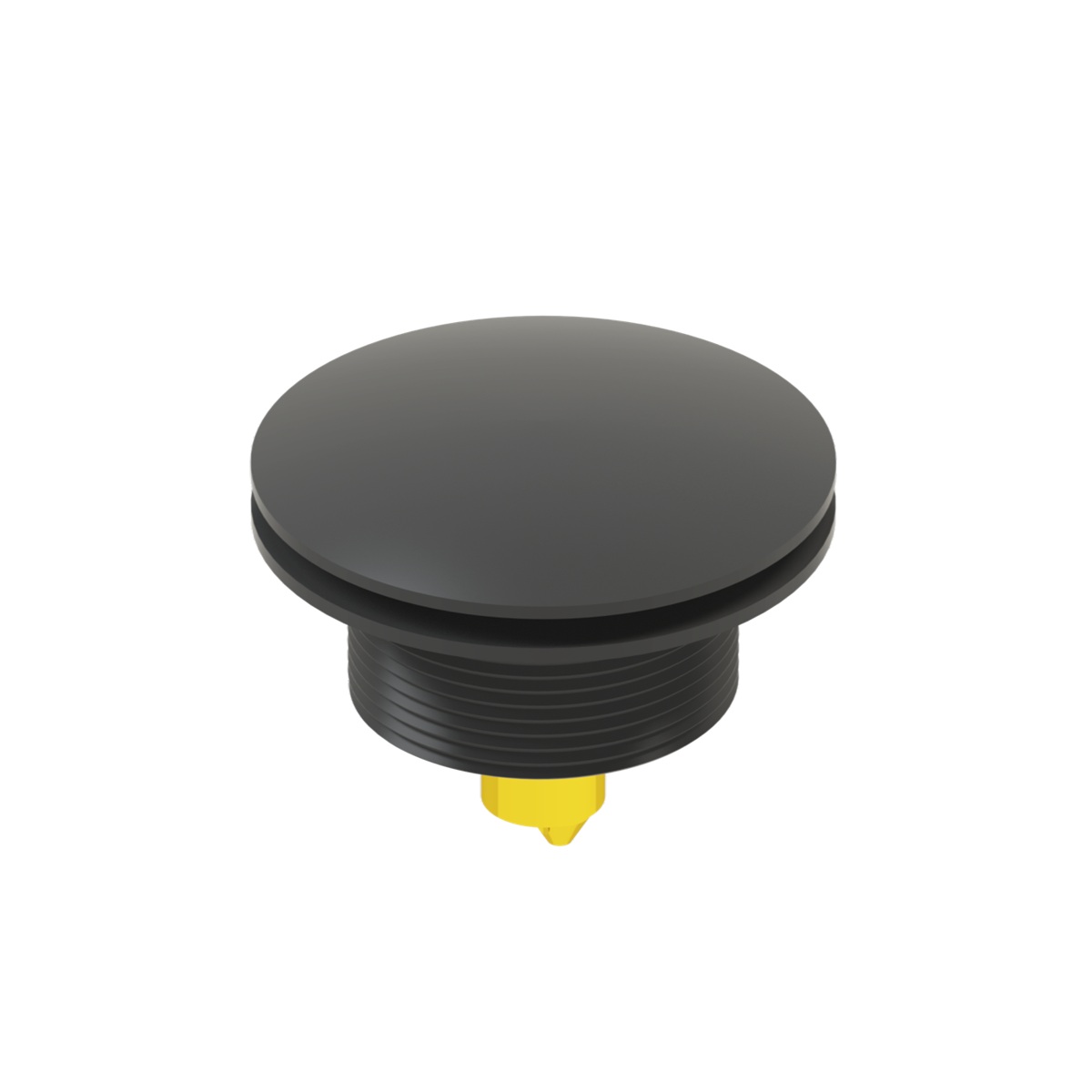 SaniGoods Sicilia pop-up badafvoer zwart mat