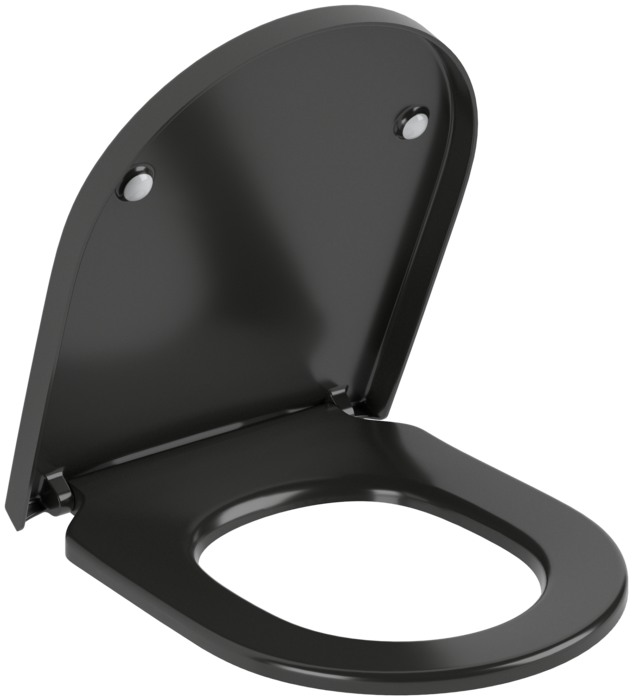 Villeroy & Boch Subway 3.0 softclose toiletzitting met quick release zwart