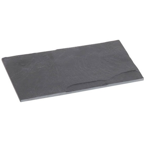 Cosy & Trendy Serveerplank - 18 x 11 cm - leisteen - hapjes - tapas - sushi - kaas - amuses - plank -