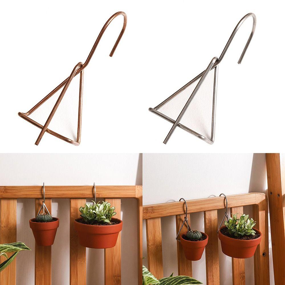 Xuehizhong Garden Supplies Terracotta Pots Hangers Easy to Use Hanging Shelf